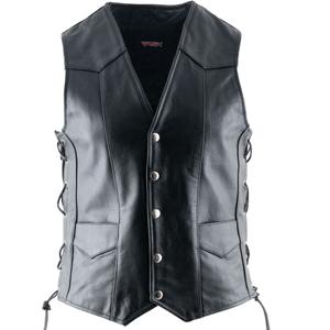 Gilet de moto en cuir RSA Eagle