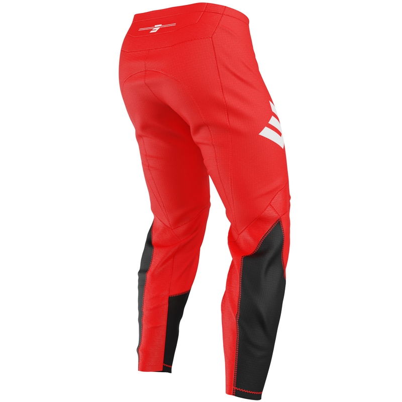 Pantalon de motocross rouge Shot Draw Private
