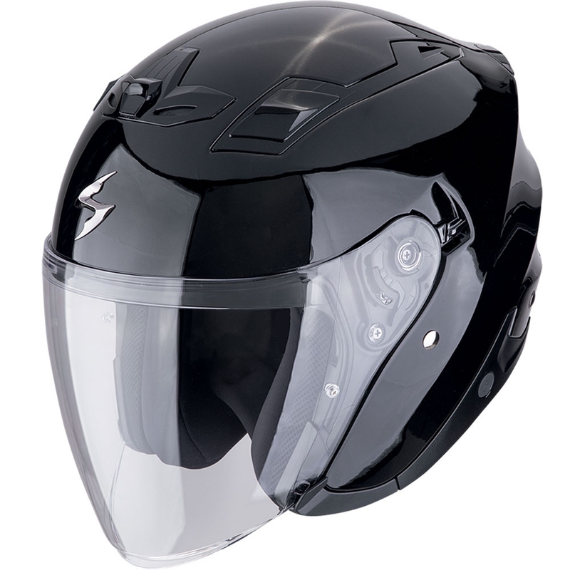 Casque moto ouvert Scorpion EXO-Z1 SOLID noir métallisé