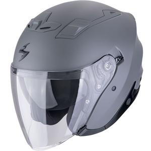 Casque moto jet Scorpion EXO-Z1 SOLID gris ciment mat