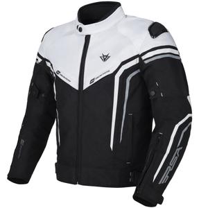 Veste moto RSA Compact 2 EVO noir-gris-blanc