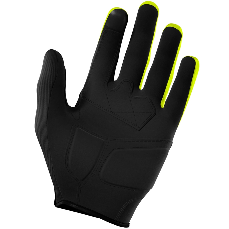 Motokrosové rukavice Shot Drift Onyx fluo žluté