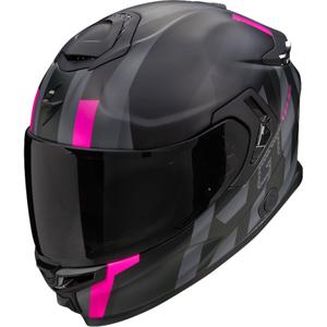 Casque moto intégral Scorpion EXO-GT SP AIR TOURADVEN noir-rose