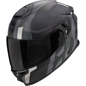 Casque moto intégral Scorpion EXO-GT SP AIR TOURADVEN noir-argenté