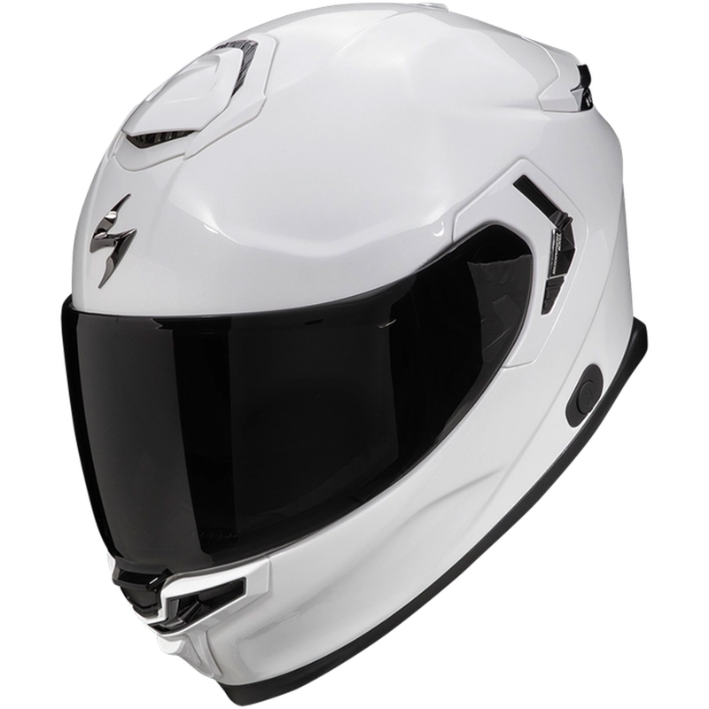 Casque moto intégral Scorpion EXO-GT SP Air SOLID blanc perle