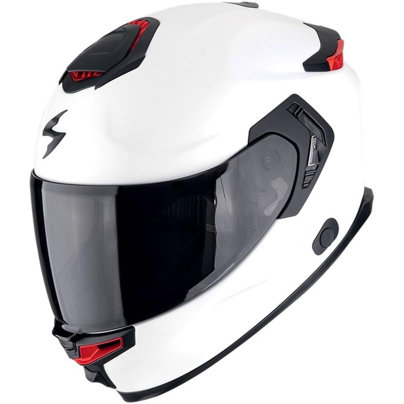 Casque moto intégral Scorpion EXO-GT SP Air SOLID blanc nacré mat