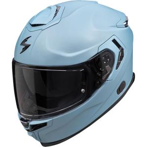 Casque moto intégral Scorpion EXO-GT SP Air SOLID bleu mat