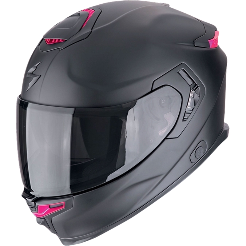 Casque moto intégral Scorpion EXO-GT SP Air SOLID noir mat-rose