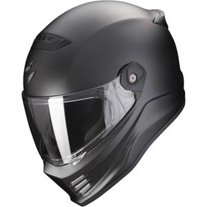 Casque moto SCORPION COVERT FX noir nacré mat