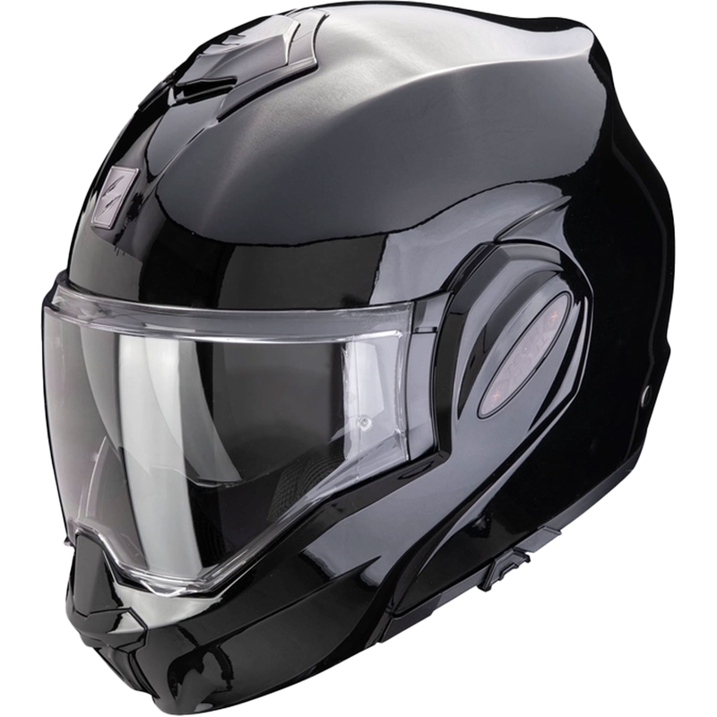 Casque modulable Scorpion EXO-TECH EVO PRO SOLID noir métallisé