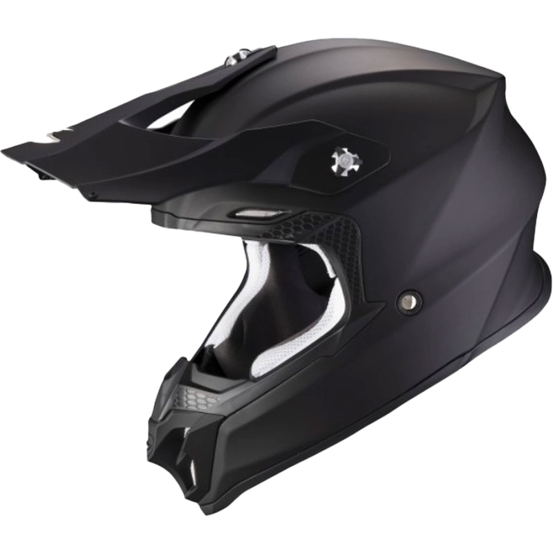 Casque de motocross Scorpion VX-16 EVO AIR Solid black matt