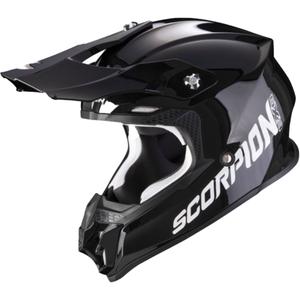 Casque de motocross Scorpion VX-16 EVO AIR Solid black