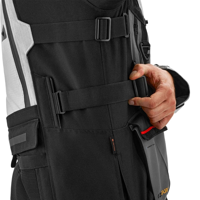 Veste moto Shima Tracker gris clair