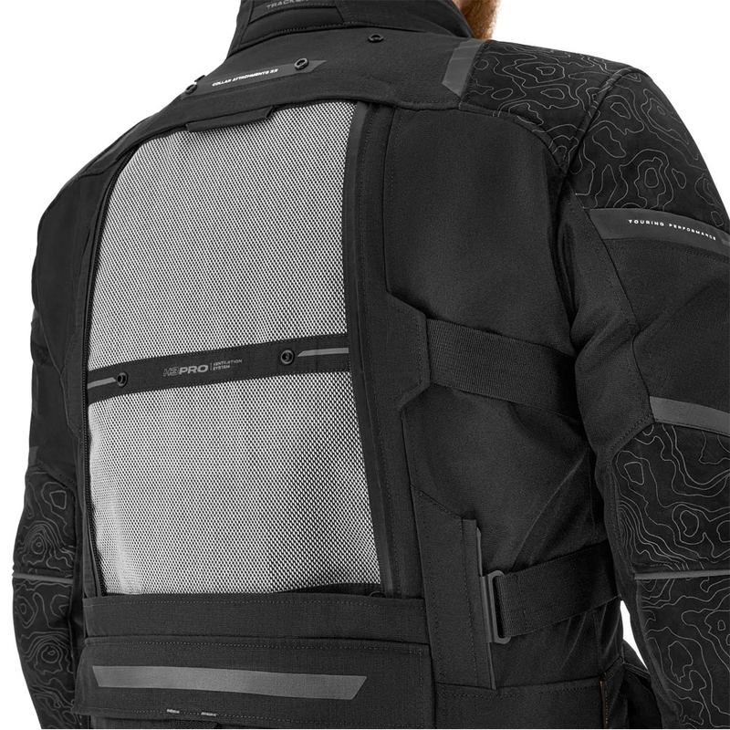 Veste moto Shima Tracker noire