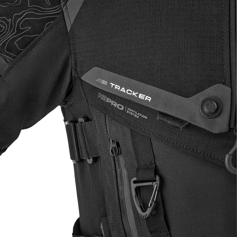 Veste moto Shima Tracker noire