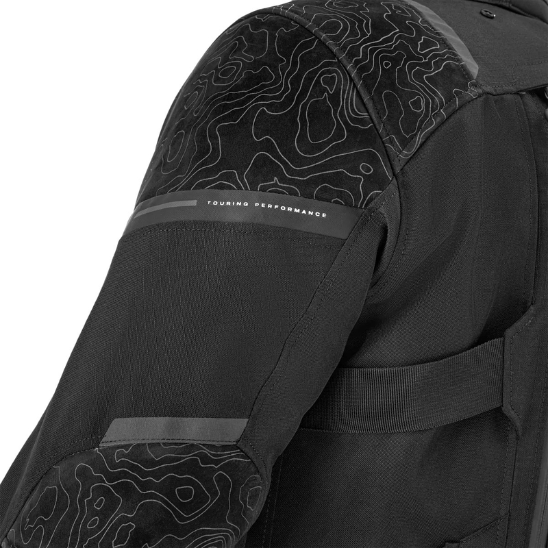 Veste moto Shima Tracker noire
