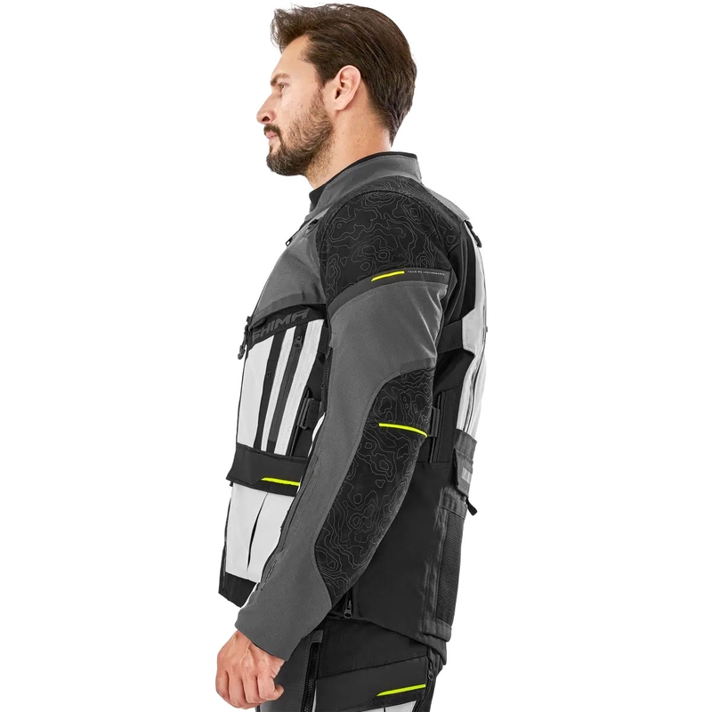 Veste moto Shima Tracker grise