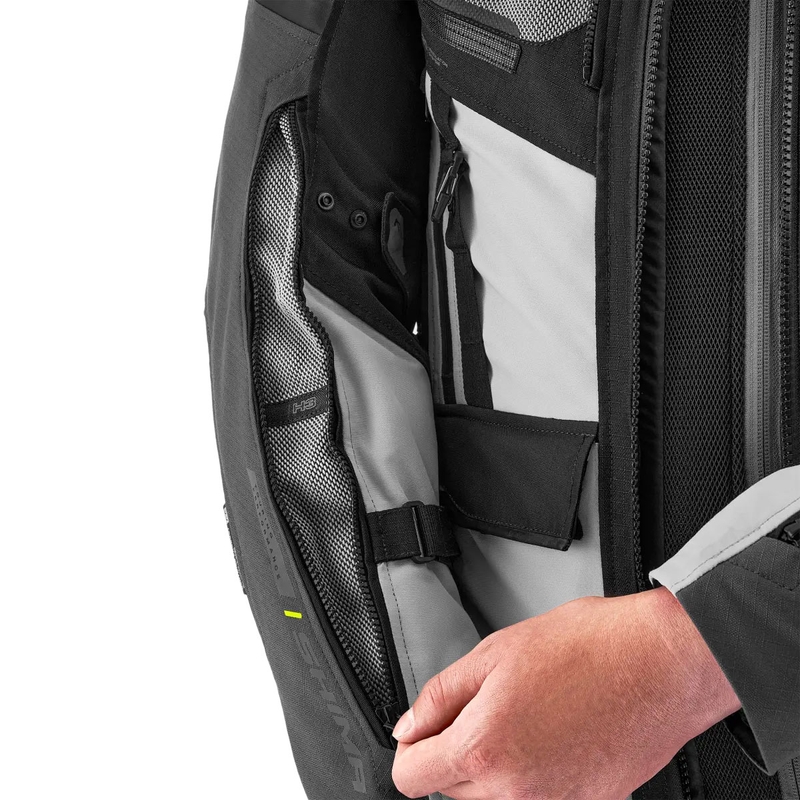 Veste moto Shima Tracker grise