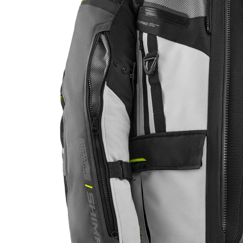 Veste moto Shima Tracker grise