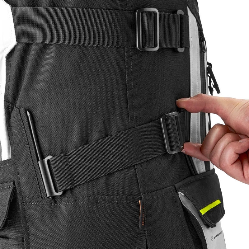 Veste moto Shima Tracker grise