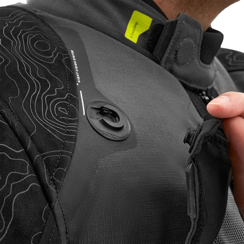 Veste moto Shima Tracker grise