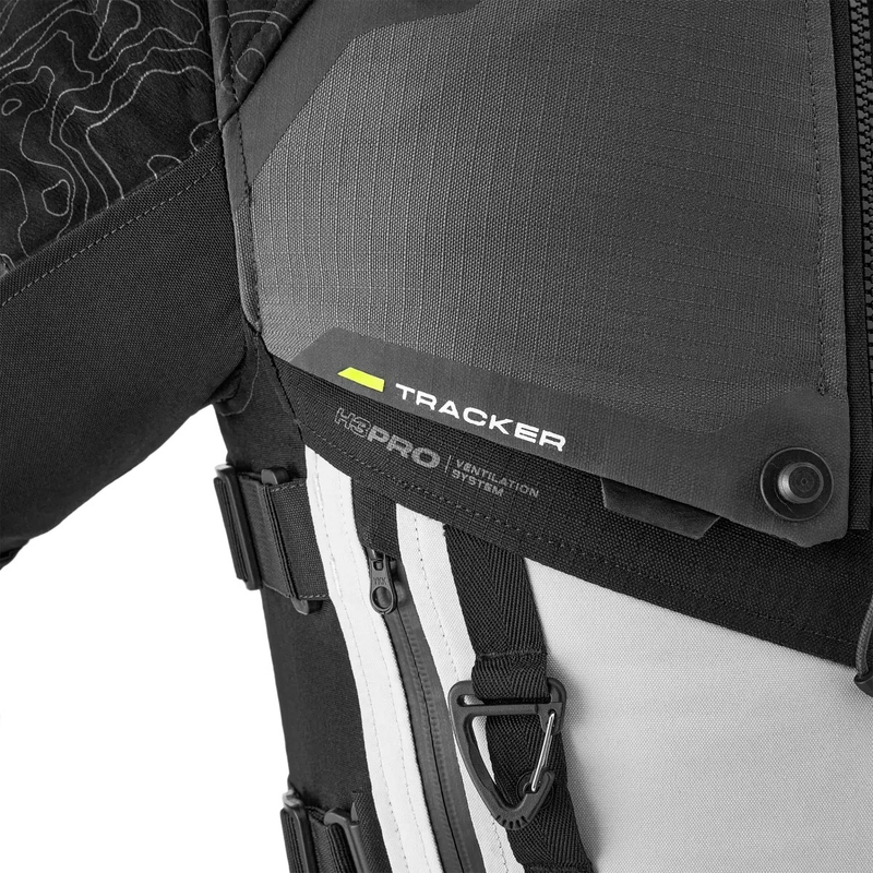 Veste moto Shima Tracker grise