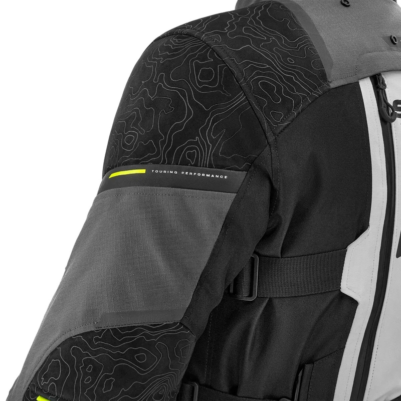 Veste moto Shima Tracker grise