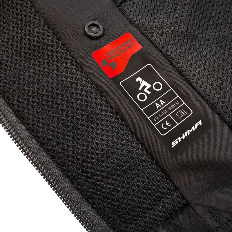 Veste moto Shima Tracker grise