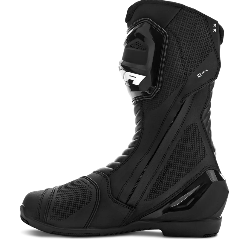 Bottes moto femme Shima RX-3 noir-blanc