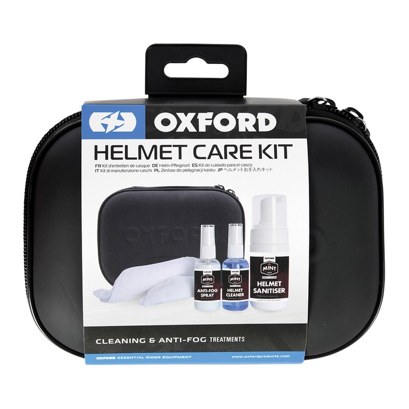 Set de nettoyage pour casque et plexiglas Oxford