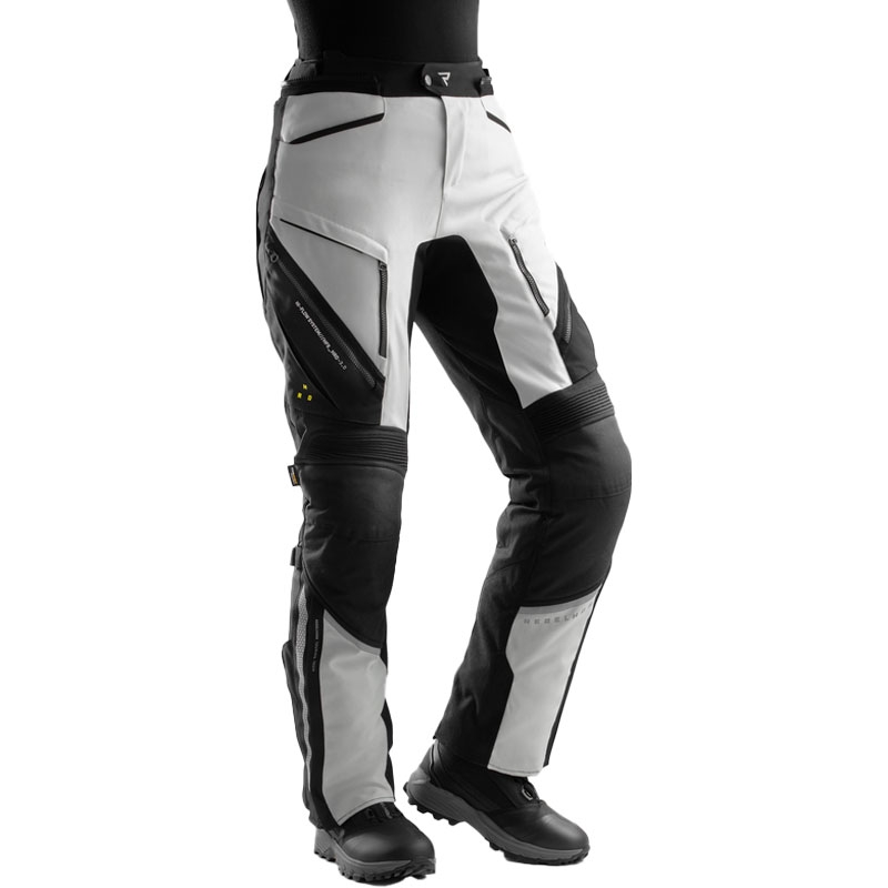 Pantalon moto femme Rebelhorn Hardy 3.0 noir-gris