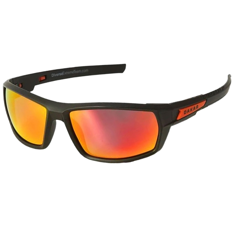 Lunettes de soleil Dakar Swing P II noir-orange