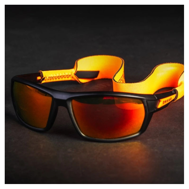 Lunettes de soleil Dakar Swing P II noir-orange