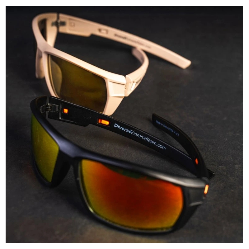 Lunettes de soleil Dakar Swing P II noir-orange