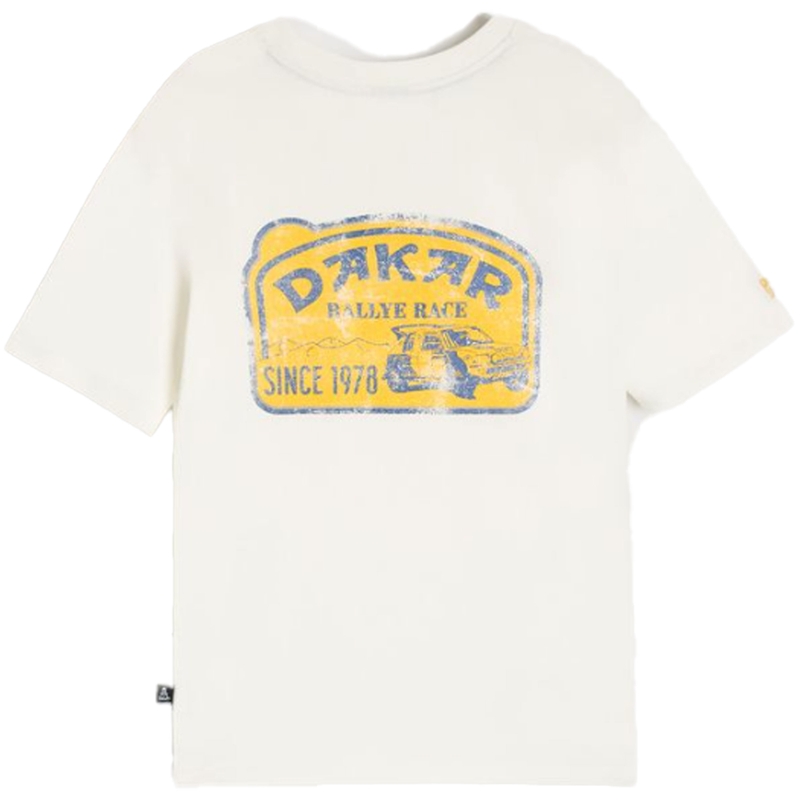 T-shirt blanc Dakar Vint B