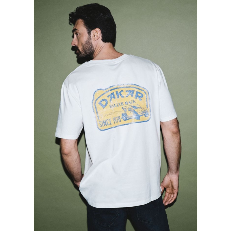 T-shirt blanc Dakar Vint B