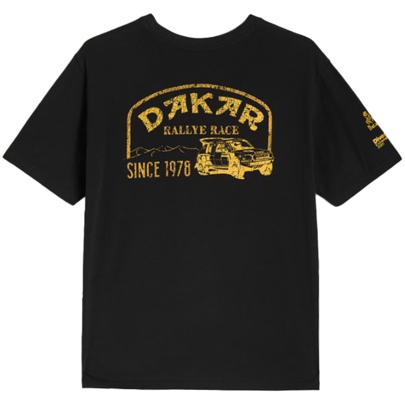 T-shirt Dakar Vintage A noir