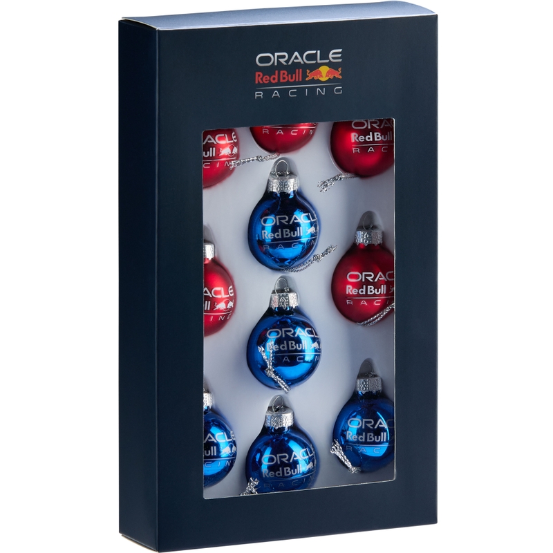 Décorations de Noël Oracle Red Bull Racing Ensemble de décorations Petit
