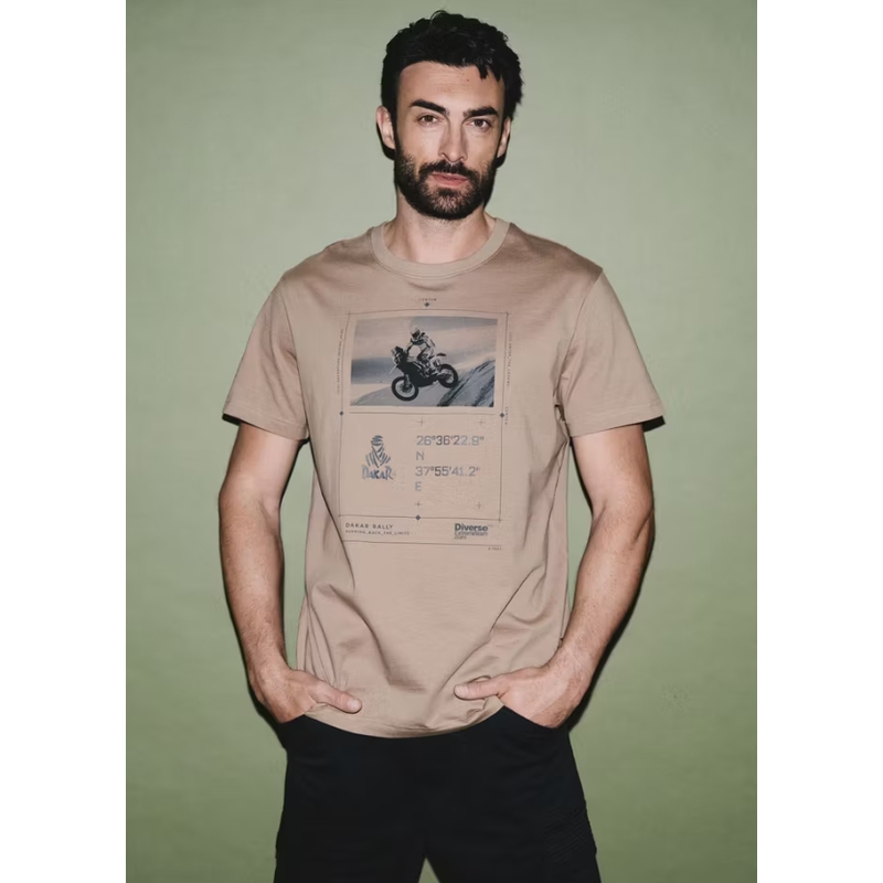 Tee-shirt Dakar DES DSRT 0625 beige