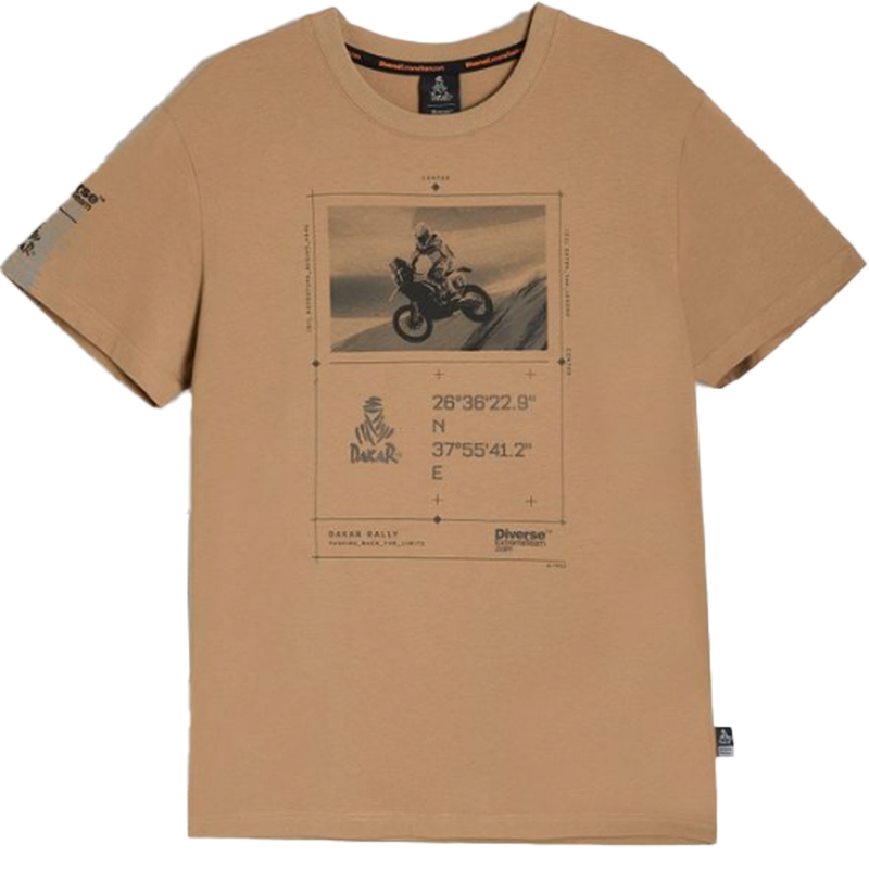 Tee-shirt Dakar DES DSRT 0625 beige