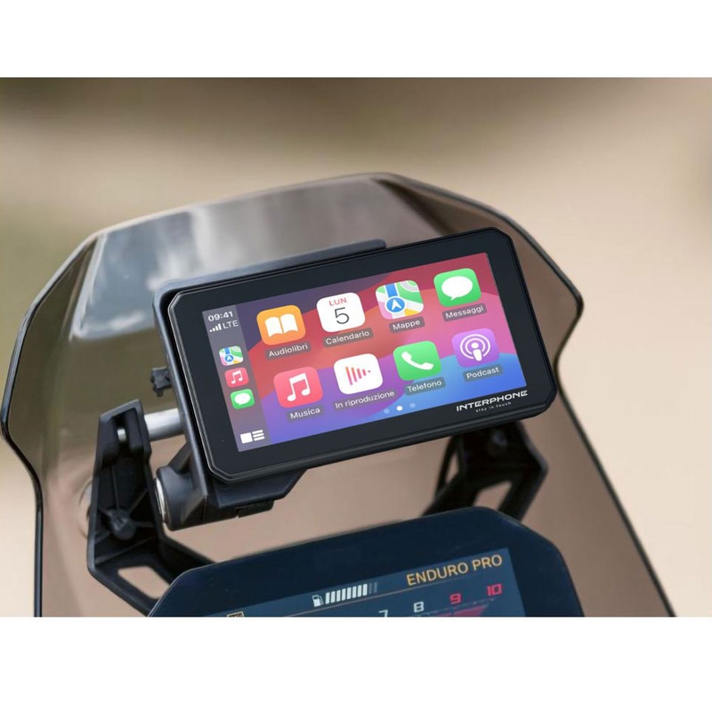 Écran d'interphone BMW Apple CarPlay et Android Auto pour motos