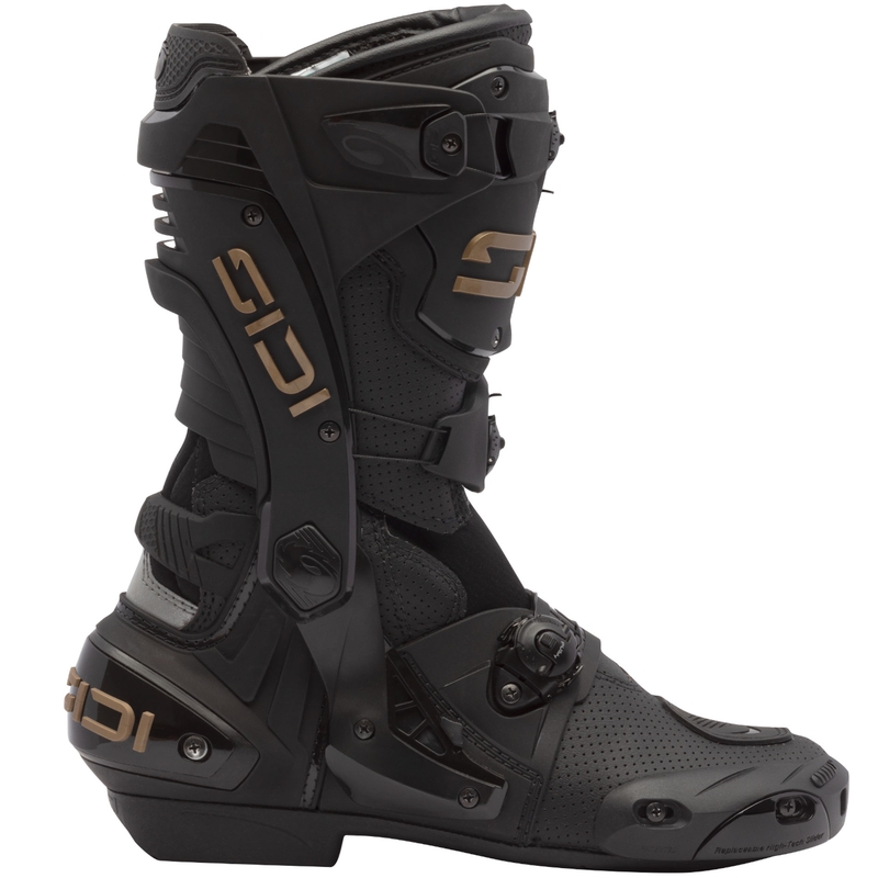Bottes de moto SIDI REX AIR noir-rouge