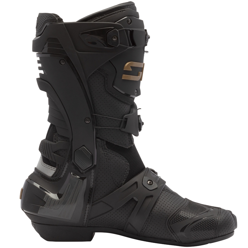 Bottes de moto SIDI REX AIR noir-rouge