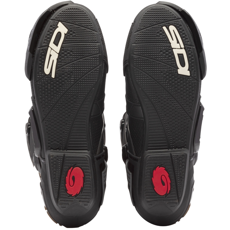 Bottes de moto SIDI REX AIR noir-rouge