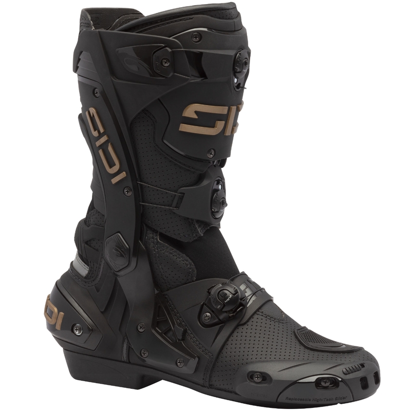 Bottes de moto SIDI REX AIR noir-rouge