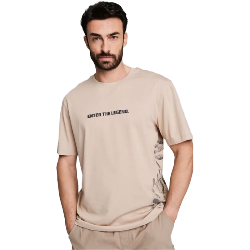 T-shirt Dakar DES DSRT 0425 sable