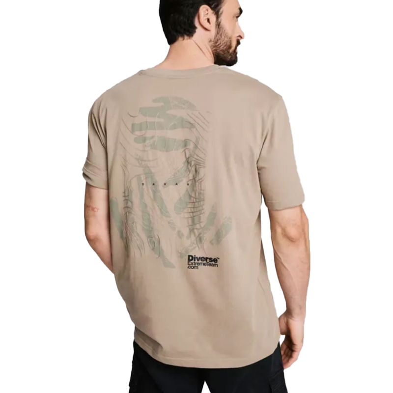 Tee-shirt Dakar DES DSRT 0125 kaki
