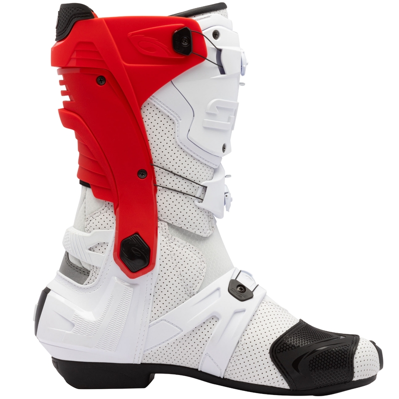 Bottes de moto SIDI REX AIR noir-rouge