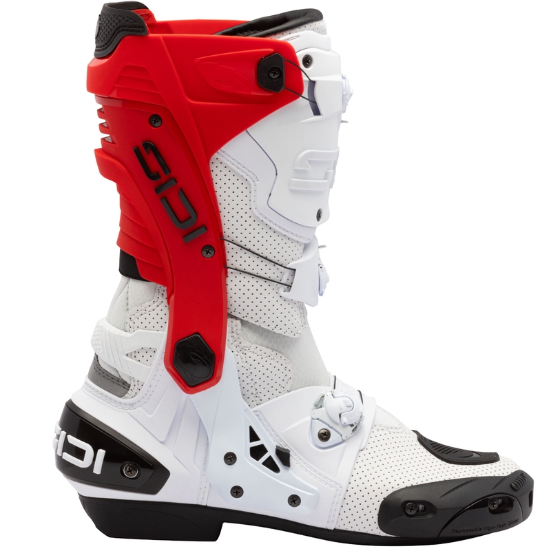 Bottes de moto SIDI REX AIR noir-rouge