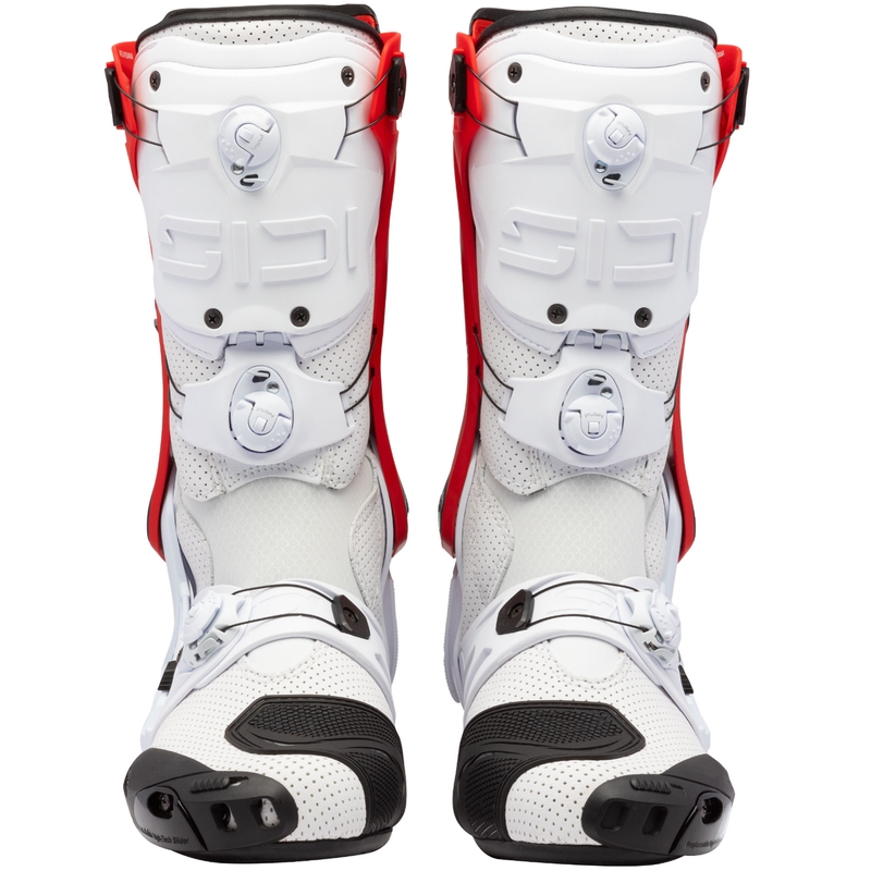 Bottes de moto SIDI REX AIR noir-rouge